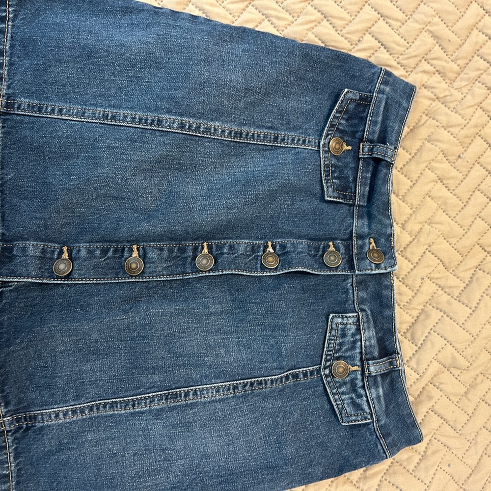 Women's Blue Denim Skirt